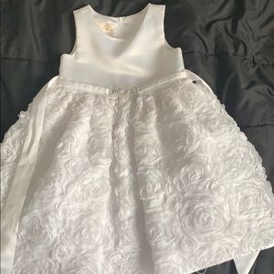 White toddlers dress